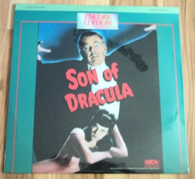 Son of Dracula (1943) Universal Laserdisc ENCORE EDITION Sealed Excellent NM - Image 1 of 2