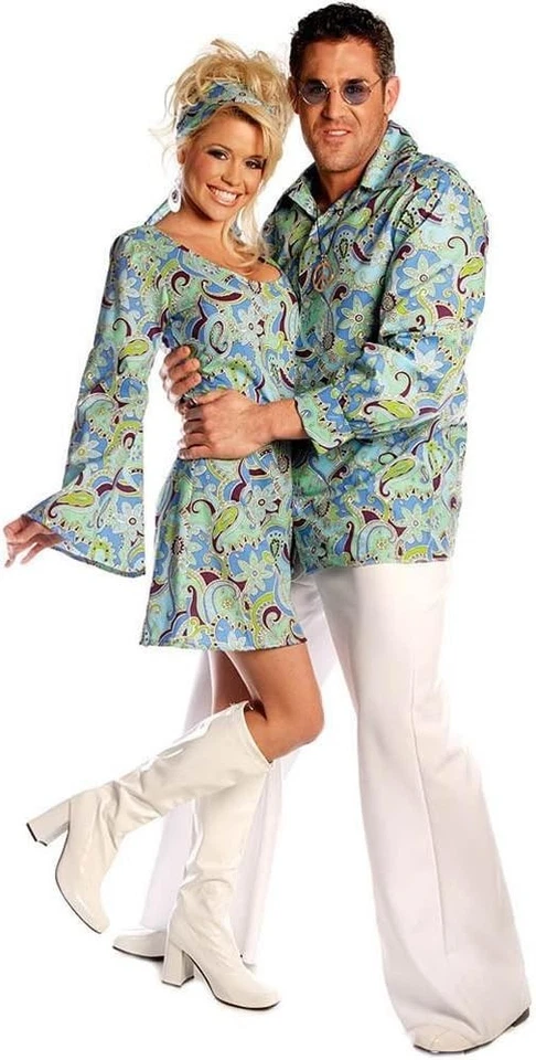 CAMISA UNDERWRAPS GROOVY CAMISA PAISLEY ACCESORIO HALLOWEEN Foto 1 de 1