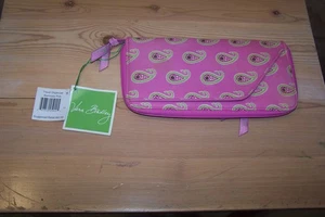Vera Bradley Zip Travel Wallet Organizer BERMUDA PINK Purse Clutch - Picture 1 of 4