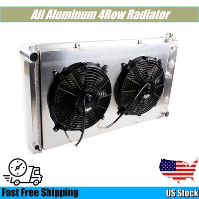 Durable Aluminum Radiator Fit Oldsmobile Cutlass 68–1972 Heavy Duty Replacement Foto 1 de 4