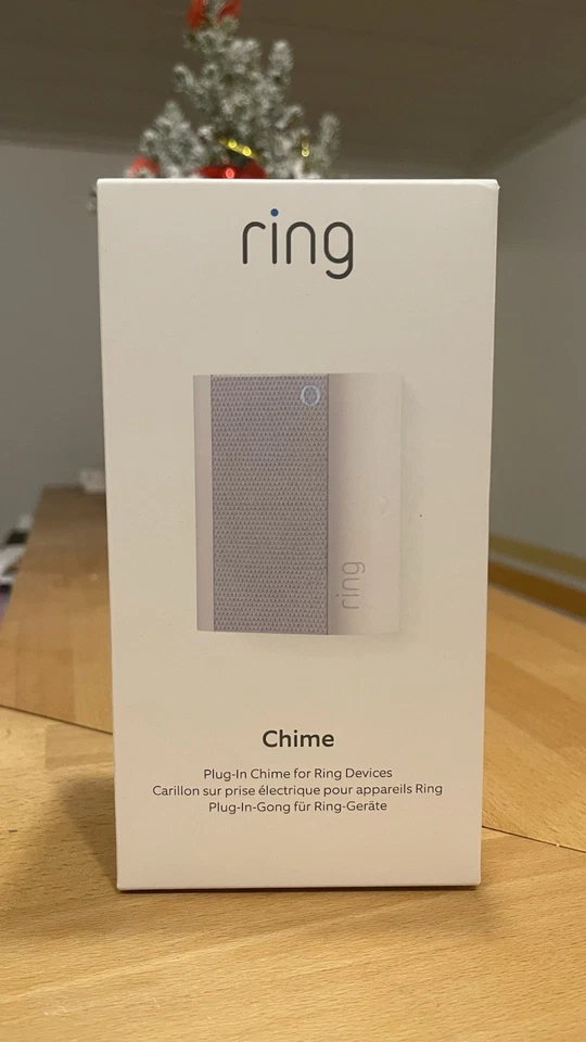 Ring Chime Pro  IP-Video-Türsprechanlage WLAN Komplett-Set - Weiß (8AC2PZ-0EU0) - Bild 1 von 4