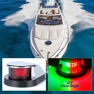 High quality Red and Green LED Marine Navigation Light Easy to Install - Picture 1 of 12