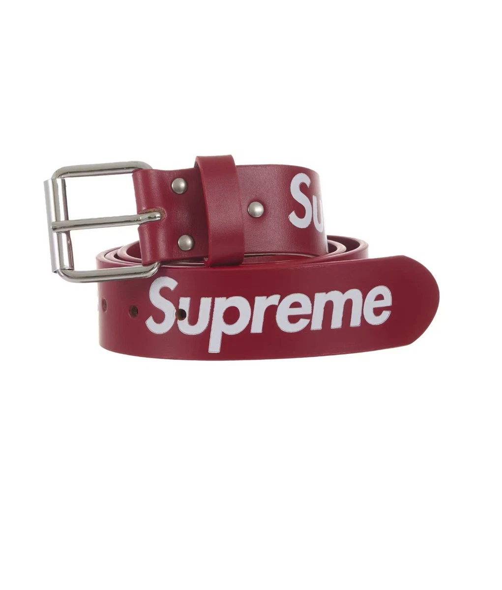 SUPREME Repeat Leather Belt 25FWレザーロゴベルト Supreme Repeat Leather Belt (FW25) - $148