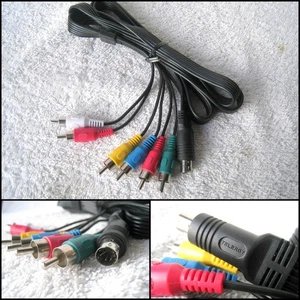 Telergy Component 6 RCA Male to S-Video Converter Cable - Picture 1 of 1