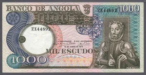 Angola 1973 - 1000 Escudos P-108 XF - Picture 1 of 2