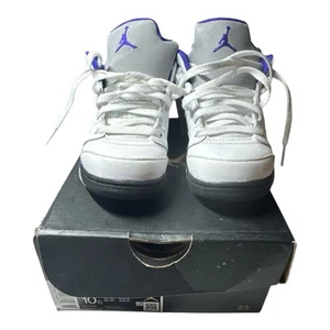 🔥 Air Jordan Retro 5 TD “Dark Concord” Grapes Sz 10c Toddlers 440890-141 🔥 - Picture 1 of 8