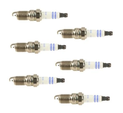 6 Buick Allure Chevrolet C2500 Set of 6 Spark Plugs Bosch Iridium 96016 - Image 1 of 4