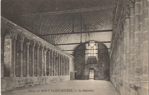 Le MONT SAINT-MICHEL 50 Abbaye Le Réfectoire CPA non circulée 1920-1930 Édit. ND - Picture 1 of 2