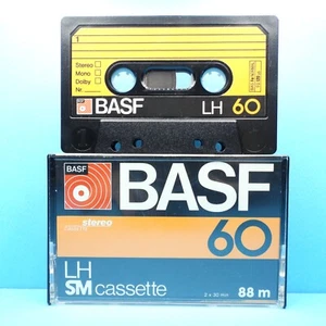 🍒 1x BASF LH 60 * IEC I Type 1 * Tape Cassette Kassette Casete кассета * 1978 - Bild 1 von 3