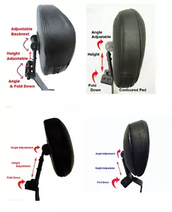 Fully Adjustable Driver's Backrest for 1988-2008 Harley Davidson Touring Models - Foto 1 di 10