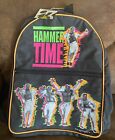 Vintage MC Hammer Time Backpack 1991 Busted Zippers