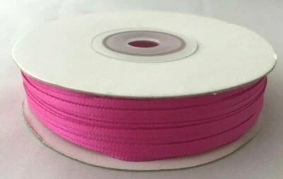 1/16» атласная лента двойной лицо различных цветов отделки узкая катушка 100 ярдов новый  - Изображение 1 из 2