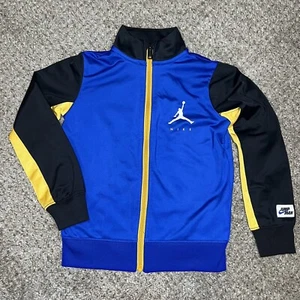 Jordan Jacket Size 4T/ XS 3-4 Years Activewear Jordan Top Full Zipper - Picture 1 of 10