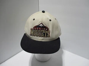 Vintage Denver Nuggets Mütze Herren 7 1/2 Fitted Cap Spellout NBA Wolle Made in USA - Bild 1 von 13