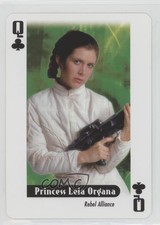2007 Cartamundi Star Wars Playing Cards Rebel Alliance Princess Leia Organa 0w6