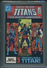 TALES OF THE TEEN TITANS  # 44 CGC 9.8  1st Nightwing/Deathstroke  FREE SHIPPING