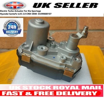 Electric Turbo Actuator 54399880107 Kia Sportage Hyundai SantaFe ix35 2.0 CRDi - Image 1 of 4