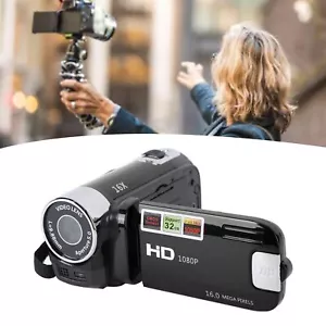 Videocamera videocamera 4K 48MP fotocamera DVD schermo girevole 16x zoom digitale video - Foto 1 di 20