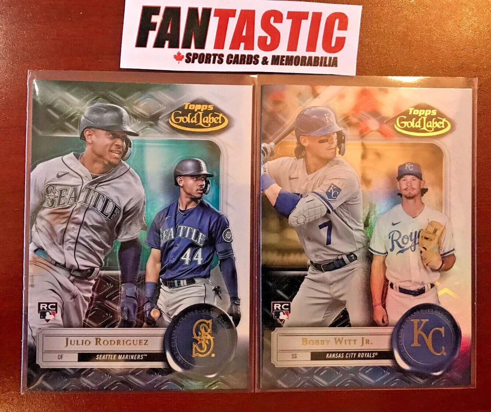 2022 Topps Gold Label Class 2 base card YOU PICK #1-100 inc RC etc - Image 1 of 2