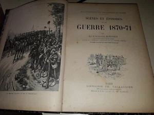 ROUSSET LT-COLONEL SCENES ET EPISODES DE LA GUERRE 1870-71 - Imagen 1 de 5
