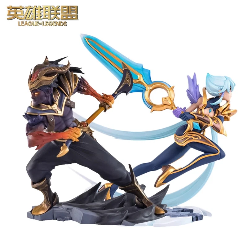 LOL Oficial League of Legends Riven the Exile Yasuo Figura Estatua Coleccionable Foto 1 de 4