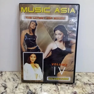 Music Asia Bollywood Pop Songs Dvd Volume IV working! Rare DVD - Foto 1 di 12