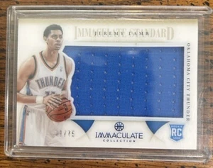 Jeremy Lamb 2012-13 Panini Immaculate Standard Materials /75 #IS-JM Rookie - Picture 1 of 2