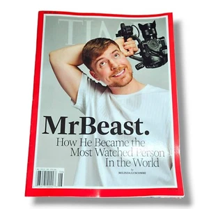 Time Magazine "MR. BEAST - How He Became The Most Watched Person" Feb. 2024 - Imagen 1 de 1