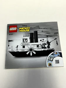 Lego Ideas Topolino Steamboat Willie Manuale Istruzioni per Set 21317 - Foto 1 di 1