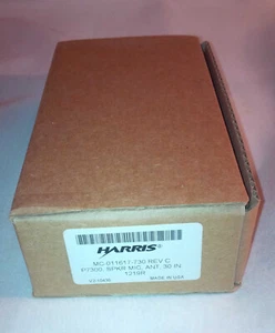 HARRIS MA/COM XG75 P7300 P5500 P5400 P5300 XG25P XG15P RADIO SPEAKER MIC - NIB!! - Picture 1 of 24