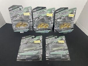 MAITSO MAX GRUNDY OUTLAWS - 1950 MERCURY & 1936 Ford Coupe - LOT OF 5 HTF Cars