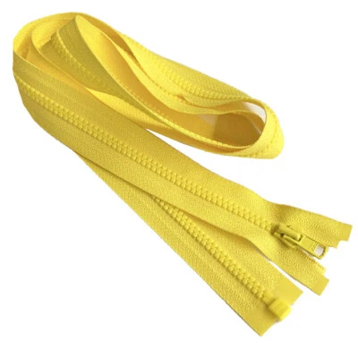 YKK #3 21" Plástico Moldeado Ligero Chaqueta Cremallera Separadora Hecha en EE. UU. Foto 1 de 4