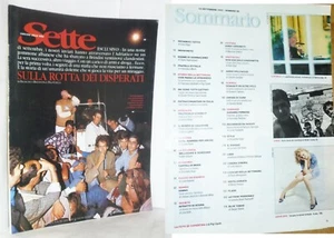 SETTE (CORRIERE DELLA SERA) N. 38 - 1997 - SULLA ROTTA DEI DISPERATI - RIVISTA - Picture 1 of 4