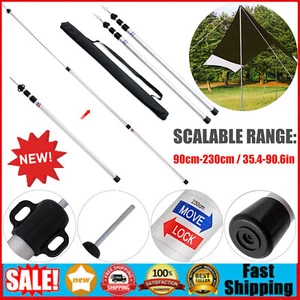 Teleskopstangen Zeltstangen 230cm Set Camping Zelt Outdoor Zamper Aluminium