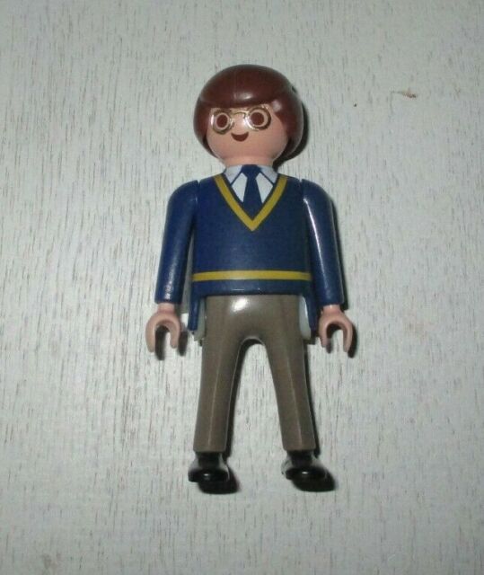 Playmobil Harry Potter Male Hedwig Snow Owl School Desk Quill Book Gold  Candle