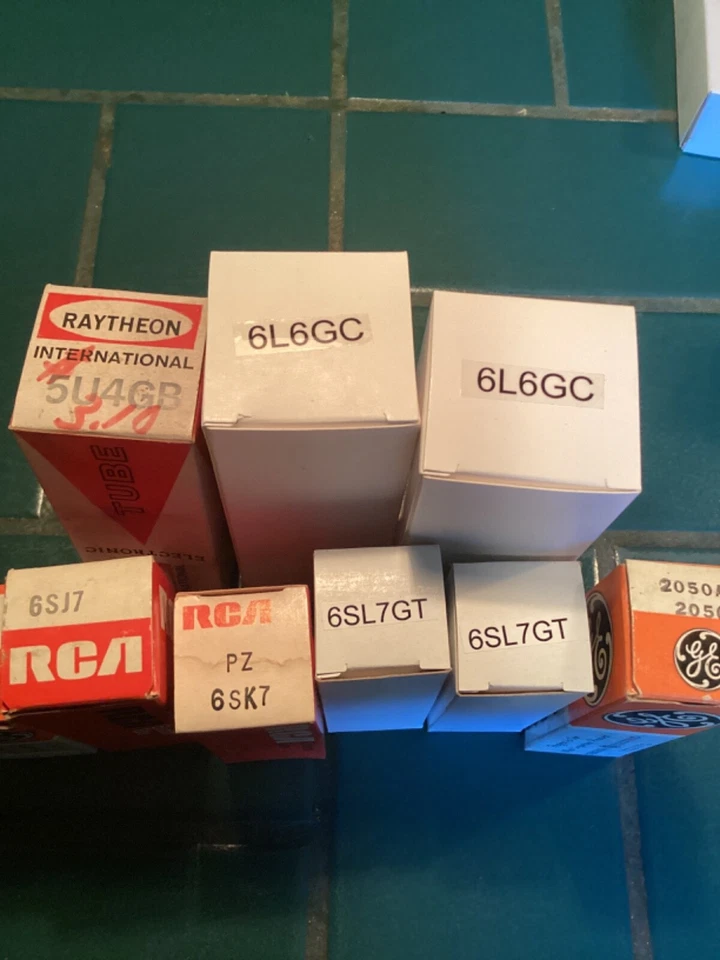 SEEBURG M100C/100W JUKEBOX WITH MODEL MRA3-L6 AMPLIFIER AMP TUBE KIT - Image 1 of 1