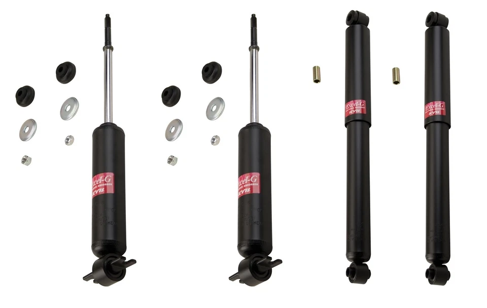 Front Rear KYB Excel-G Shock Absorber Kit for Dodge B100 Van B150 Plymouth PB250 - Image 1 of 1