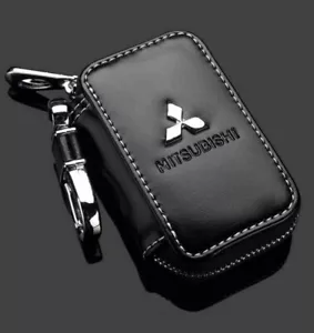 Mitsubishi Autoschlüssel Schlüsselanhänger Tasche Zarte Elegante Leder Geschenk - Bild 1 von 5