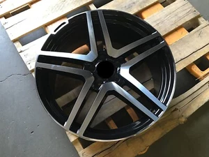 20" S65 AMG STYLE BLACK WHEELS RIMS FITS MERCEDES BENZ CL500 CL550 CL55 CL63 - Picture 1 of 1