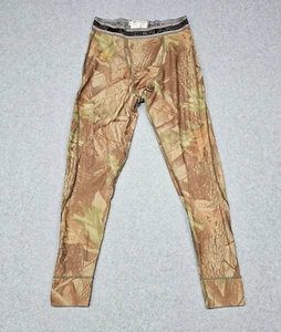 Mens Under Armour Coldgear Compression Realtree Camo Leggings Large Hunting - Picture 1 of 13