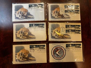 Apollo 15 #1434a Space Achievement FDCs 6 Covers 8/2/1971: NASA MANNED SCSC !! - Picture 1 of 2