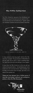 Tiffin Glassmasters Collection Kristall Kompott mundgeblasene Schale 1951 Zeitschrift Anzeige - Bild 1 von 1