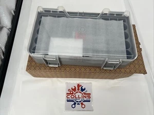 Deluxe Battery Organizer w/Tester Grey Color Three Six Five Henning Lee - Picture 1 of 7
