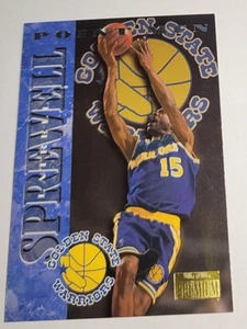 1997 Latrell Sprewell Card #256 Warriors NBA Vintage Skybox Premium Point Men - Picture 1 of 4