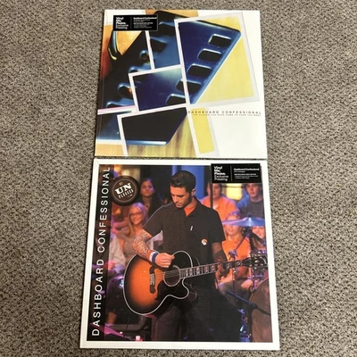 Lot of 2 Dashboard Confessional MTV Unplugged v 2.0 Colored Vinyl VMP Sealed — 第 1/4 张图片