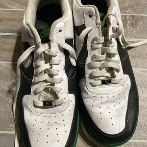 Nike Air Force 1 XXV LOW GS pine Green White Black - Picture 1 of 9