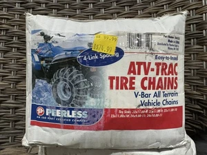 Peerless 1064555 V-Bar 22x11-8 22x11-10 24x9-11 24x10-11 ATV Tire Chains - NEW!! - Bild 1 von 1