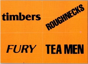 1979 Topps NASL #33 Timbers / Roughnecks / Fury / Tea Men Sticker Puzzleteil - Bild 1 von 2