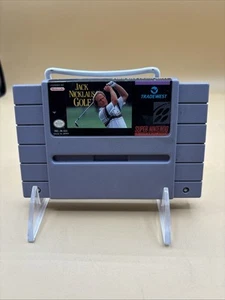 SNES Super Nintendo Jack Nicklaus Golf Tested & Working Authentic Tradewest 1992 - Picture 1 of 8