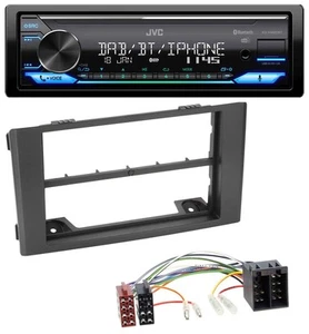 JVC Bluetooth DAB USB MP3 Autoradio für Iveco Daily (06-14) - schwarz - Bild 1 von 8